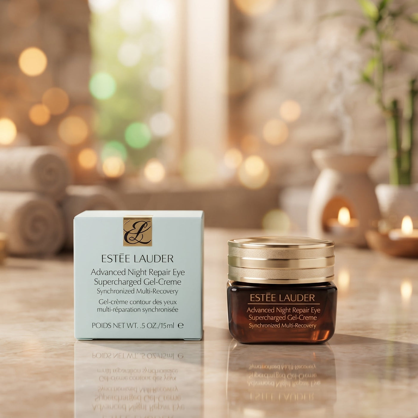 NEW Estée Lauder Advanced Night Repair Eye Supercharged Gel-Creme 0.5oz / 15ml Sealed Authentic