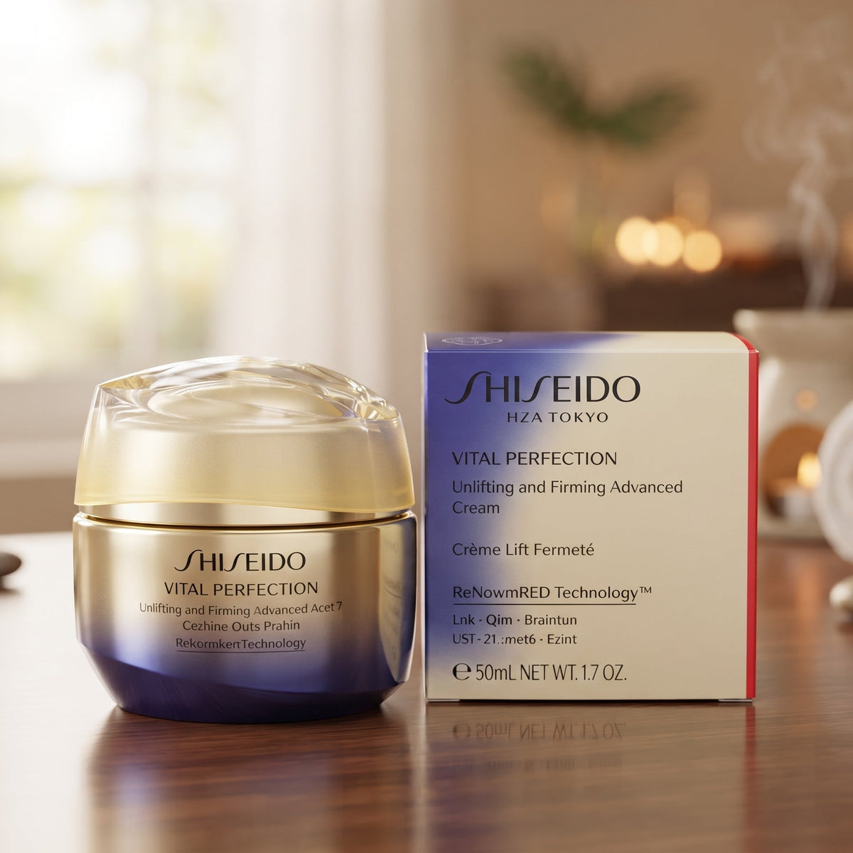 NEW Shiseido Vital Perfection Uplifting & Firming Advanced Cream 50ml / 1.7oz NIB Authentic