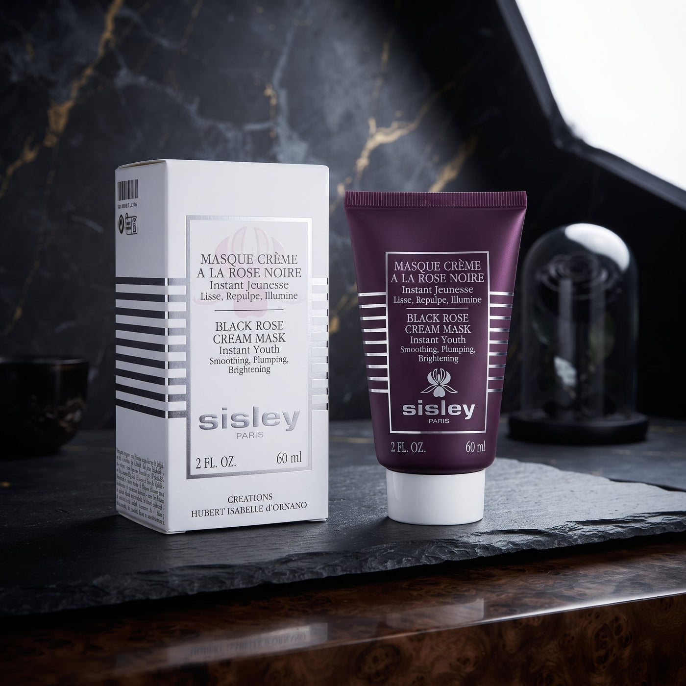 Sisley Paris Black Rose Cream Mask 2 fl oz / 60ml Hydrating Face Mask New In Box