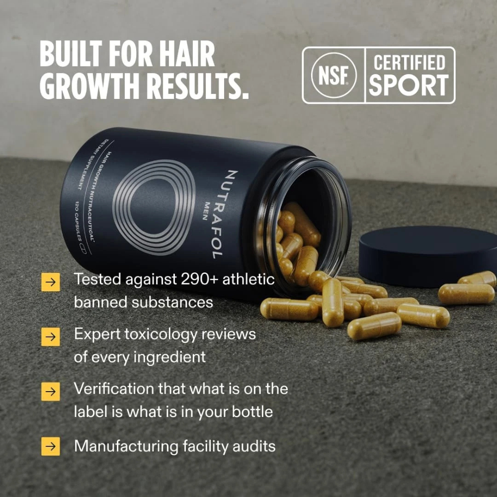 Men's Hair Growth Supplements, Clinically Tested for Visibly Thicker HairMen's Hair Growth Supplements, Clinically Tested for Visibly Thicker Hair