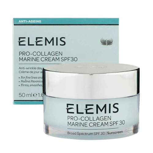 Anti-Aging Moisturizing Face Cream with SPF 30 for Sun Protection, Hydration & Skin Firmness | Marine Collagen Skincare Formula (1.6 oz / 50ml)