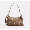 Coach x Peanuts Teri Shoulder Bag in Signature Canvas with Snoopy Print