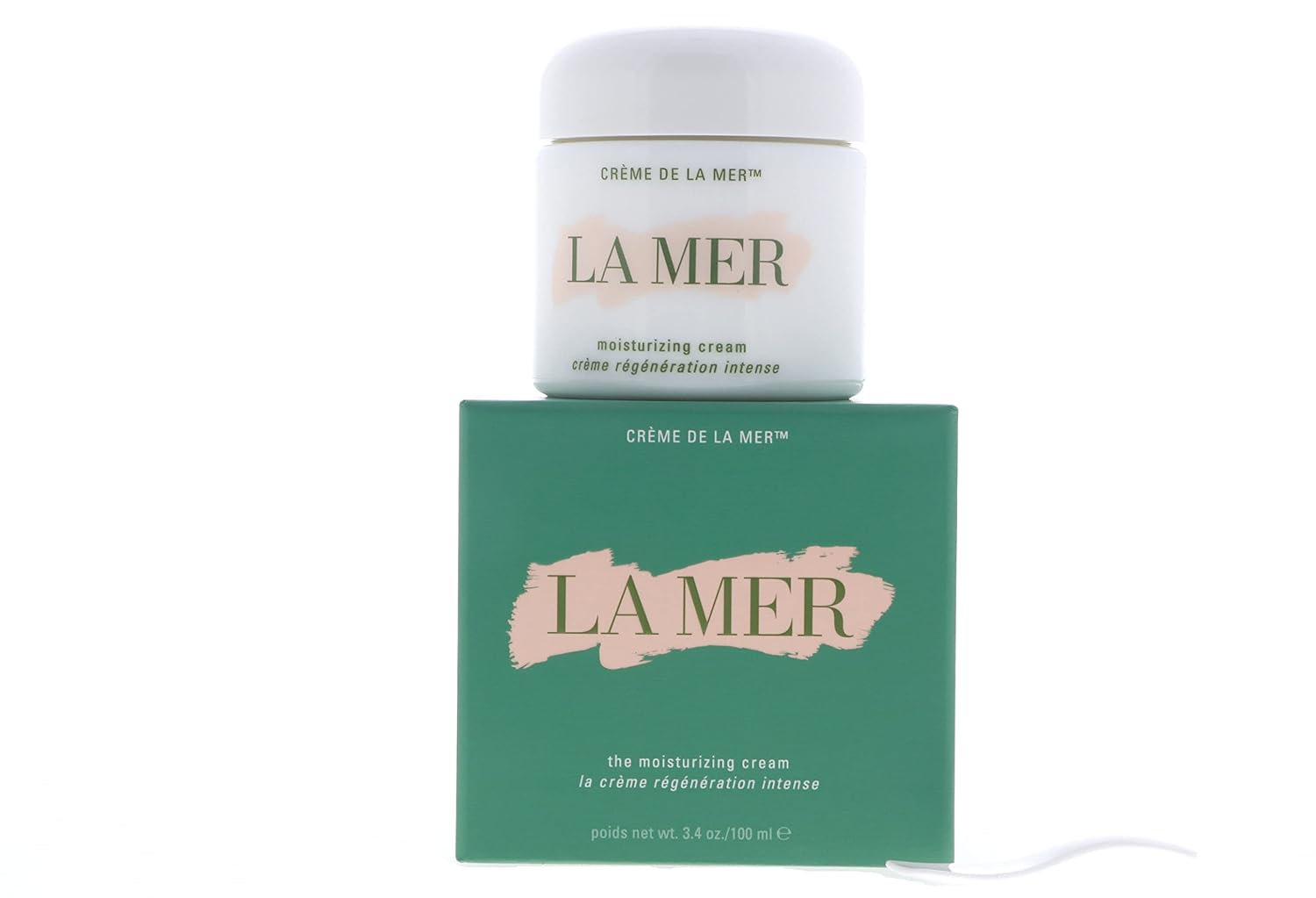 La Mer Crème de La Mer The Moisturizing Cream – Rich Hydrating Facial Cream (3.4 oz / 100 ml)