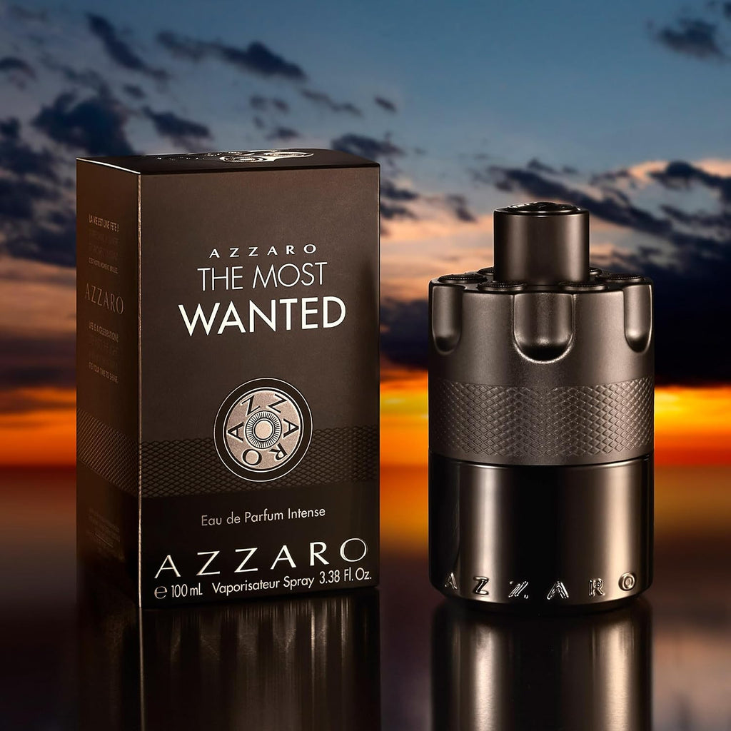Azzaro The Most Wanted Eau de Parfum Intense – Long-Lasting Men's Fragrance (3.3 oz / 100 ml)