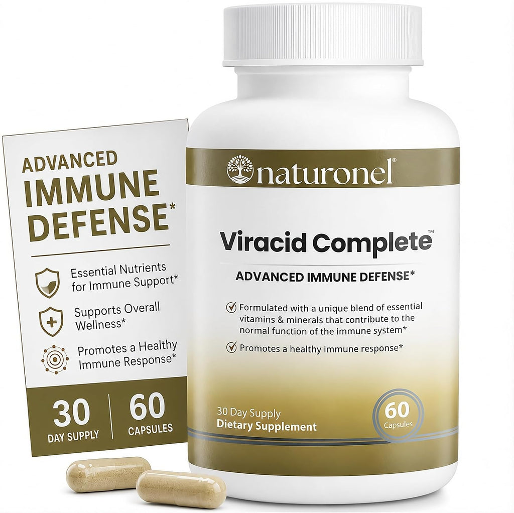 Naturonel Viracid Complete Advanced Immune Support – Daily Nutrient Formula (60 Capsules)