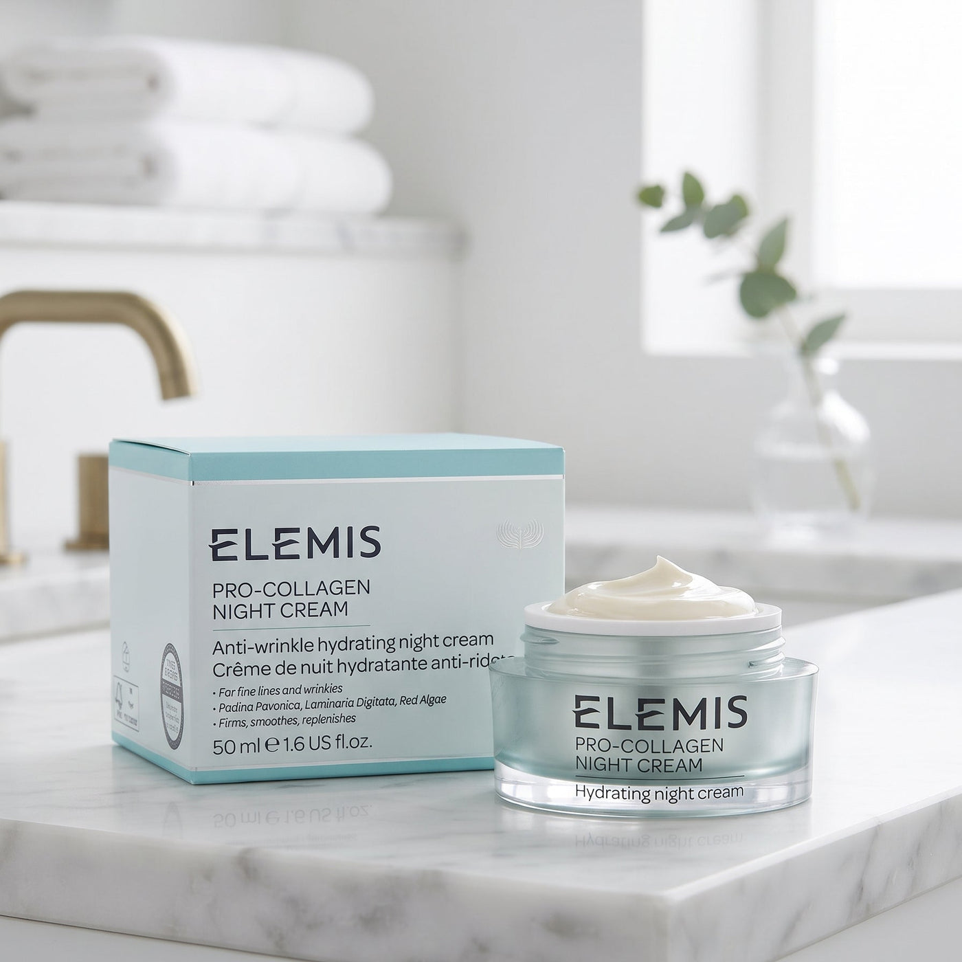 ELEMIS Pro-Collagen Night Cream 1.6 fl oz / 50ml Brand New