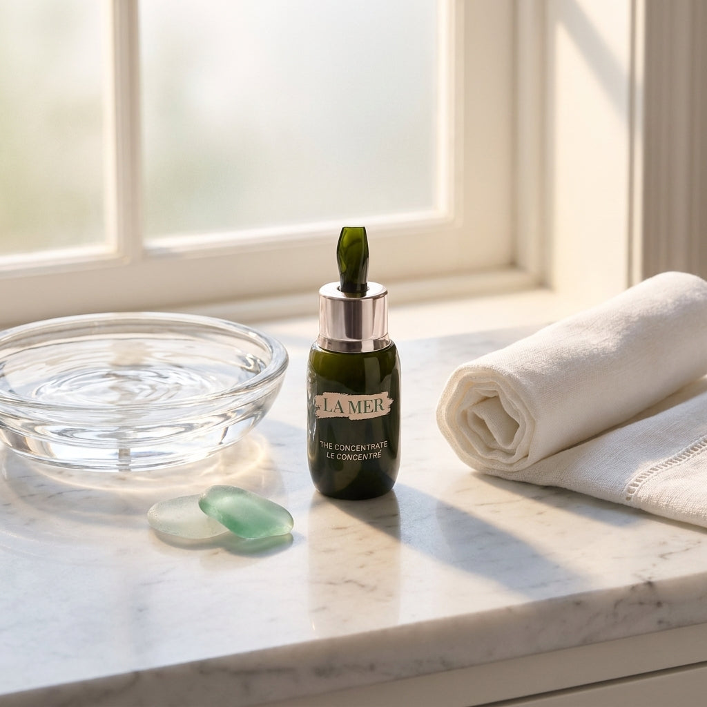 La Mer The Concentrate Serum – Barrier Support & Skin Soothing Fluid (0.5 fl oz / 15 ml)