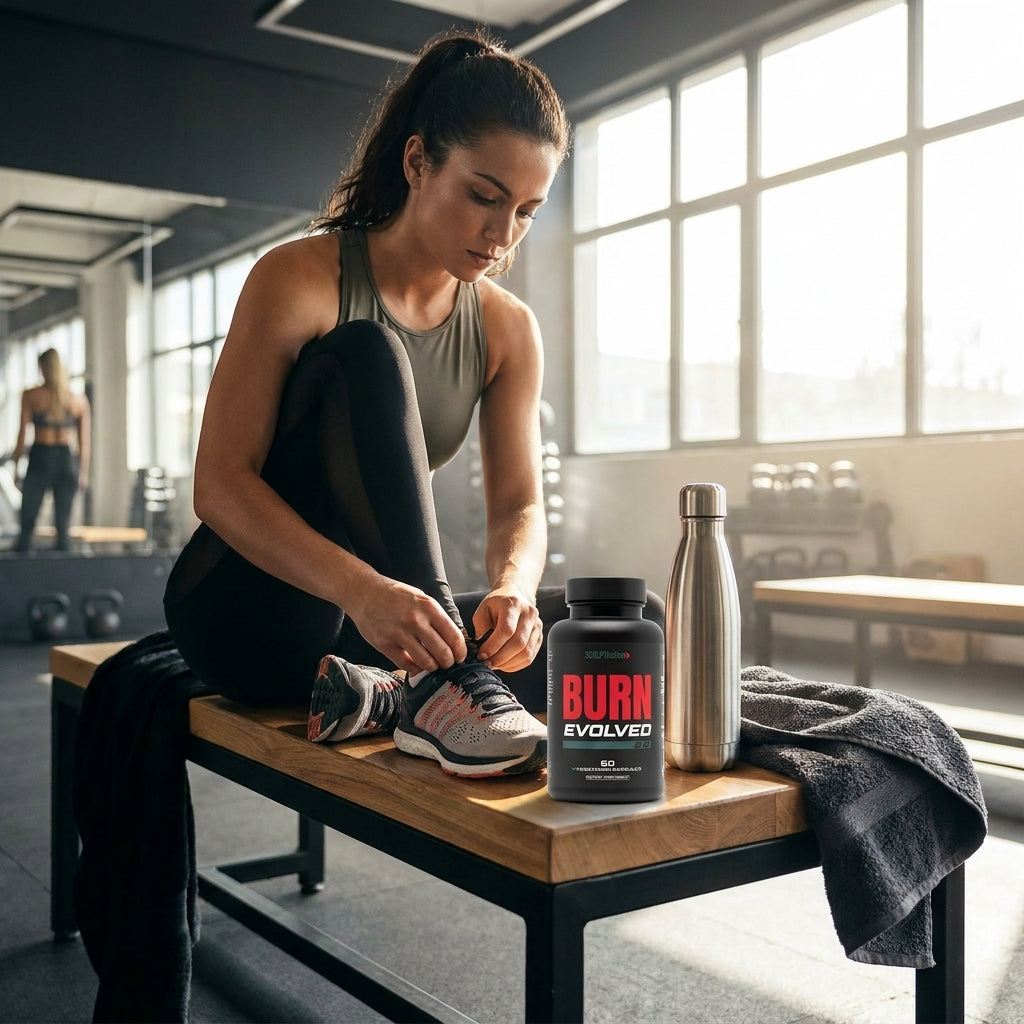 Sculpt Nation Burn Evolved 2.0 – Thermogenic Energy Support (60 Vegetarian Capsules)