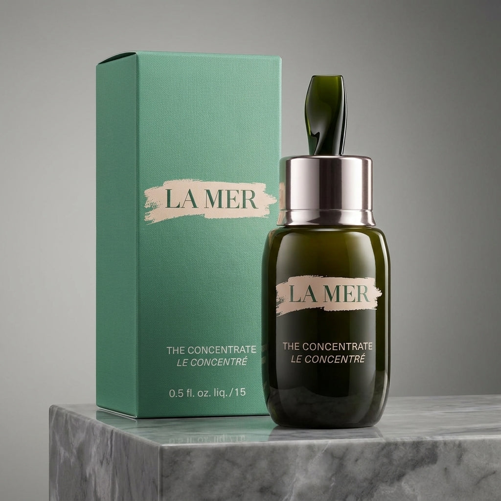 La Mer The Concentrate Serum – Barrier Support & Skin Soothing Fluid (0.5 fl oz / 15 ml)