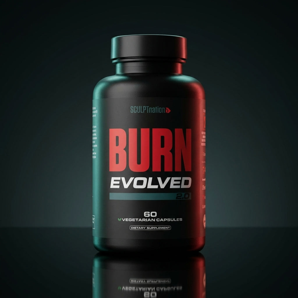 Sculpt Nation Burn Evolved 2.0 – Thermogenic Energy Support (60 Vegetarian Capsules)