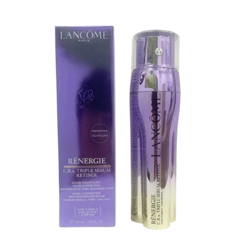 Triple Action Face Serum with Retinol for Firming, Wrinkle Support & Skin Renewal | Advanced Anti-Aging Skincare Formula (1.7 oz / 50ml)