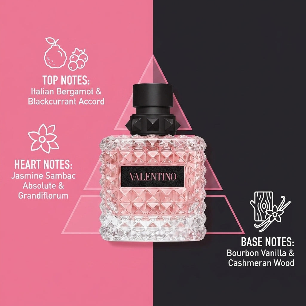 Valentino Donna Born In Roma Eau De Parfum Spray – 100 ml / 3.4 fl. oz.