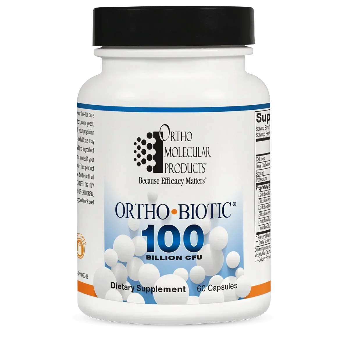 Ortho biotic 100 billion  Potency Probiotic Supplement