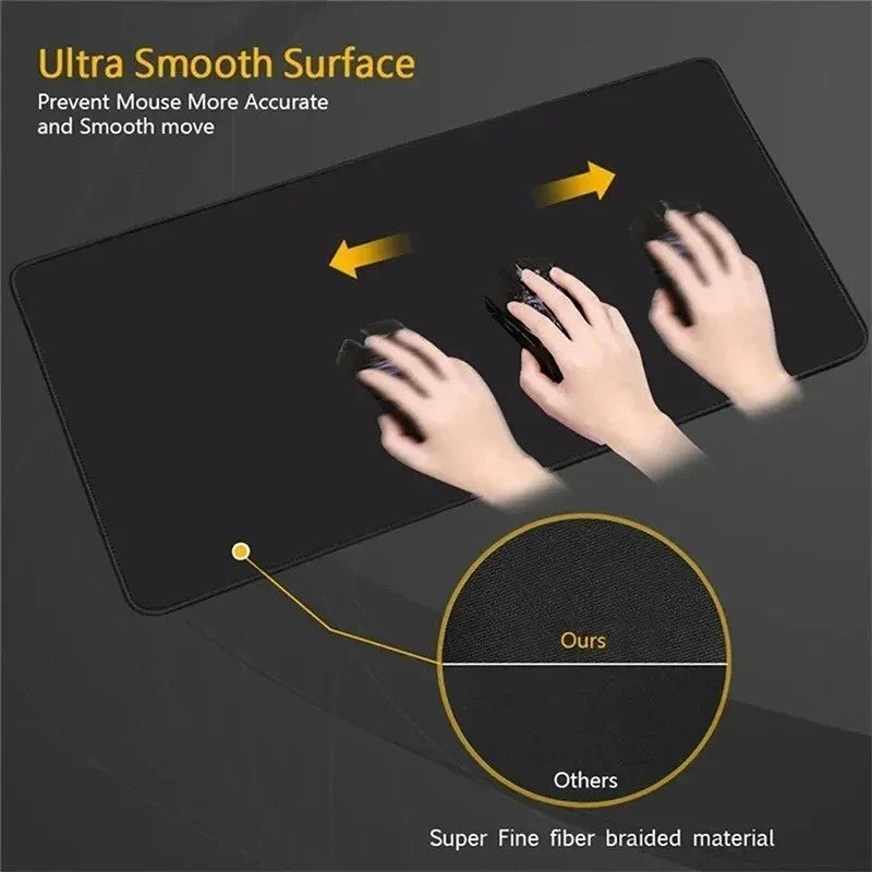 Hexagon XXL Mousepad Large Gaming Keyboard Pad Soft Office Desk Mat